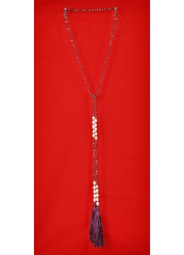 Image of Long Beaded Lariat Tassel Necklace Fresh Water Costume Jewellery Source: CV.Budivis in Bali, Indonesia
