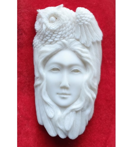 Top Sale Bali Bone Carved Pendant Spirit