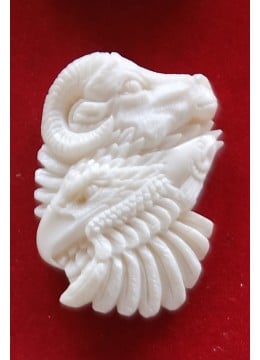 wholesale bali Best Model Bali Spirit Bone Carved Pendant Model, Costume Jewellery