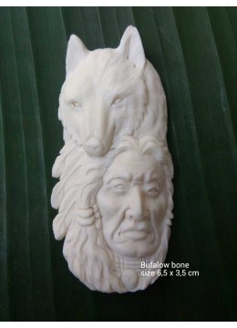 Image of Wholesale Bali Spirit Bone Carved Natural Pendant Costume Jewellery Source: CV.Budivis in Bali, Indonesia