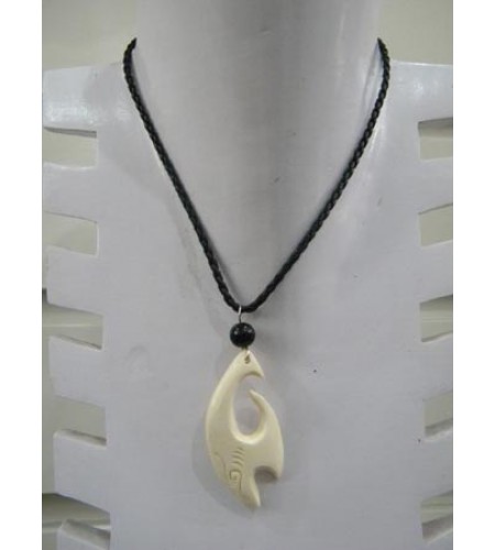 Necklace Bone Carving Tribal