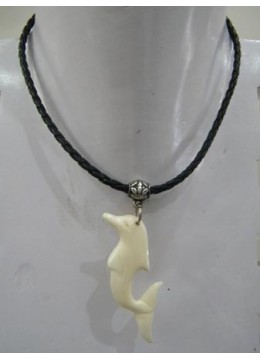 wholesale bali Necklace Dolphin Bone Carving, Costume Jewellery