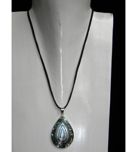 Necklace with Shell Pendant Stainless Bali
