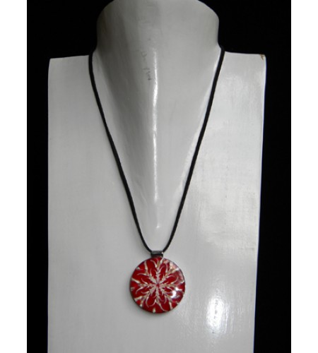 Necklace with Shell Pendant Stainless Top Model