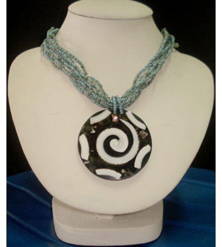 Beaded Necklace Pendant Direct Artisan