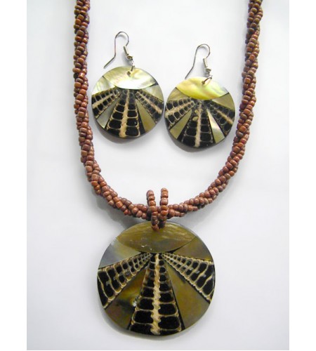 Bali Necklace Bead Pendant Set Manufacturer