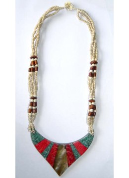 wholesale bali Necklace Bead Pendant Shell From Bali, Costume Jewellery