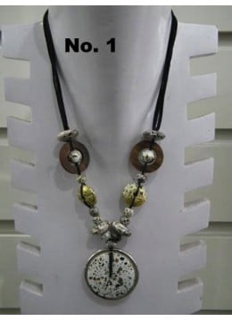 wholesale bali Wood Bead Necklace Prodction by Edi yanto, Costume Jewellery