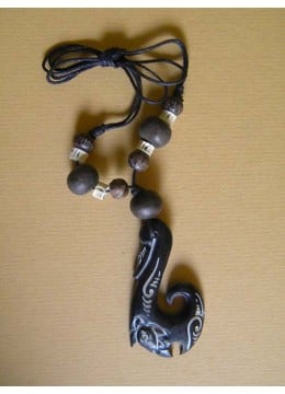 wholesale bali Black Necklace Bone Carving, Costume Jewellery