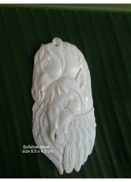 Image of Top  Model Bali Spirit Bone Carved Natural Pendant Costume Jewellery Source: CV.Budivis in Bali, Indonesia