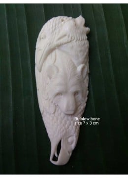 wholesale bali Wholesale Cheap Bali Ox Bone Carved Pendant Spirit, Costume Jewellery