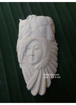 wholesale bali Best Model Bali Ox Bone Carved Carved Pendant Spirit Model, Costume Jewellery