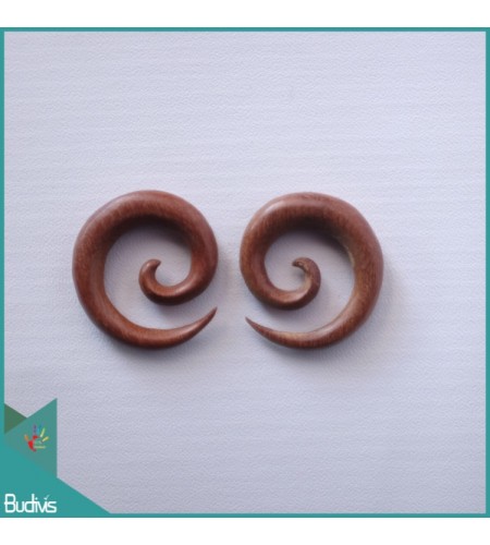Top Selling Bali Wooden Spirall Body Piercing
