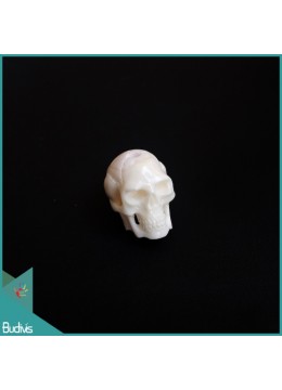 Image of Bali Bone Carved Skull Jewelry Making - Small Costume Jewellery Source: CV.Budivis in Bali, Indonesia