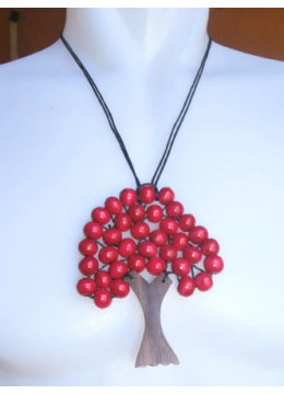 Image of Necklace Bead Wooden Tree Costume Jewellery Source: CV.Budivis in Bali, Indonesia