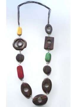 Image of Sono Wood Combined Necklace Costume Jewellery Source: CV.Budivis in Bali, Indonesia