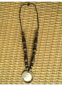 wholesale bali Bali Nature Wood Necklace, Costume Jewellery