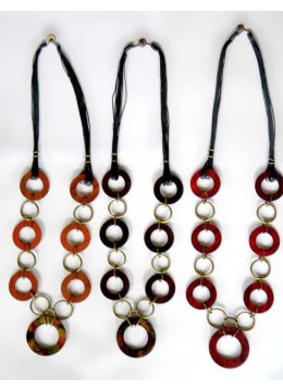 wholesale bali Wood Colour Necklace, Costume Jewellery