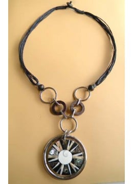 wholesale bali Wood Beads Necklace Pendant, Costume Jewellery