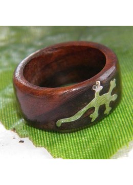 wholesale bali Bali Wood Ring Stainless, Costume Jewellery