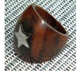 Image of Bali Wooden Ring Stainless Costume Jewellery Source: CV.Budivis in Bali, Indonesia