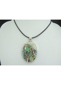 Image of Wholesaler Bali Abalone Shell Penden With Silver 925 Costume Jewellery Source: CV.Budivis in Bali, Indonesia
