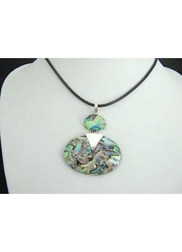wholesale bali Wholesaler Beautiful Abalone Shell Penden With Silver 925, Costume Jewellery