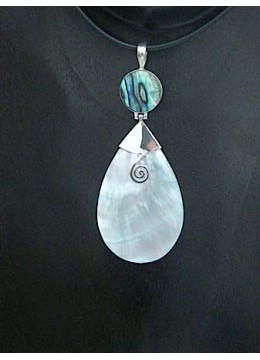 wholesale bali Bali Mop Shell Pendant Sterling Silver 925 From Manufacturer, Costume Jewellery
