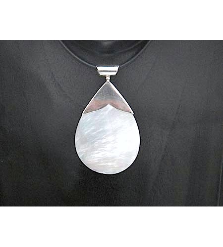 Bali Mop Shell Pendant Sterling Silver 925 From Manufacturer