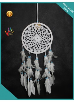 wholesale bali Top Crocheted With Macrame Wall Hanging Boho Dream Catcher, Dream Catchers