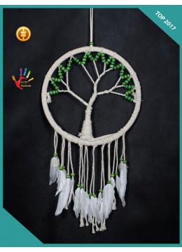 wholesale bali Wooden Bead Tree Design For Hanging Dream Catcher, Dream Catchers