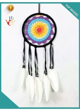 wholesale bali Multi Colour Crochet Dream Catcher, Dream Catchers