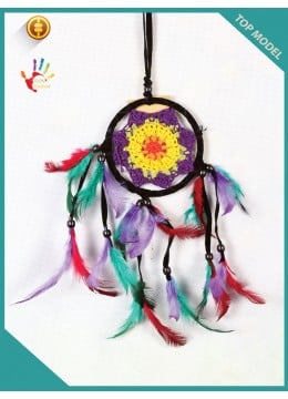 wholesale bali Multi Colour Crochet Dream Catcher, Dream Catchers