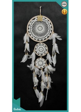 wholesale bali Top SellingTriple Hanging Dreamcatcher Crocheted, Dream Catchers