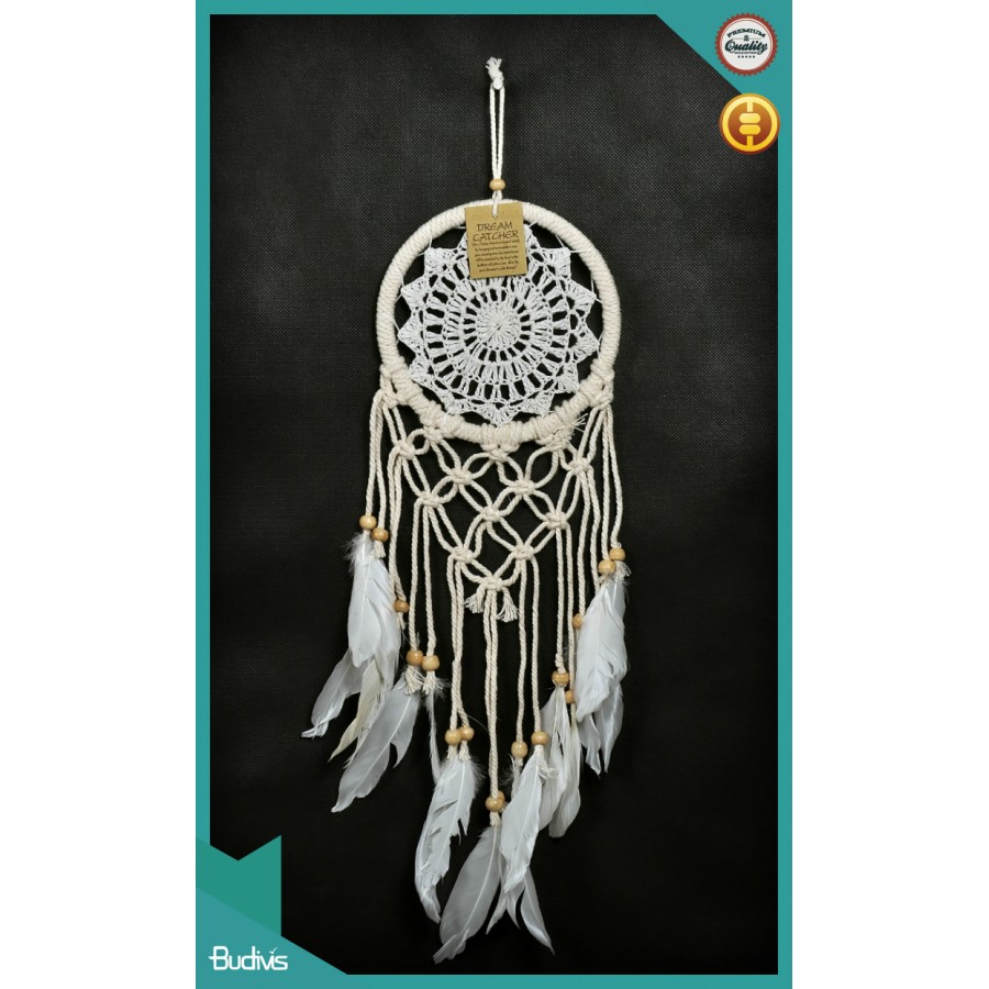 Affordable Hippie Hanging Dreamcatcher Crocheted