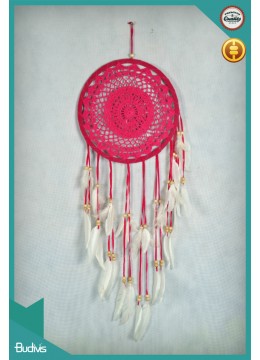 wholesale bali New! Pink Dream Catcher Crocheted, Dream Catchers
