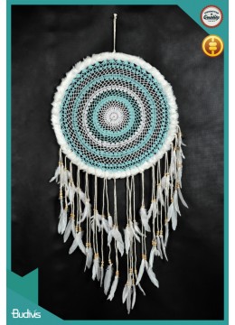 wholesale bali For Sale Large Fabric Hanging Dreamcatcher Combi Crocheted, Dream Catchers