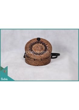 wholesale bali Best Round Bag Antique Black Painting Rattan, Fashion Bags