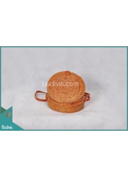 wholesale bali Best Selling Round Bag Flower Native Woven Full Rattan, Fashion Bags