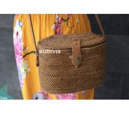 Image of Vintage Rattan Bag ,Summer shoulder Bag ,Woven Basket Fashion Bags Source: CV.Budivis in Bali, Indonesia