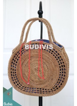 Image of Best Model Natural Color Rattan Handwoven Hand Bag Fashion Bags Source: CV.Budivis in Bali, Indonesia