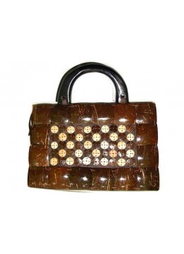 wholesale bali Coco Bag Wood handle, Fashion Bags