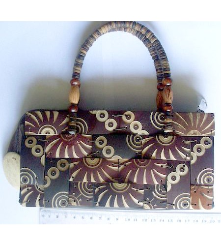 Coco Bag Beaded Handle