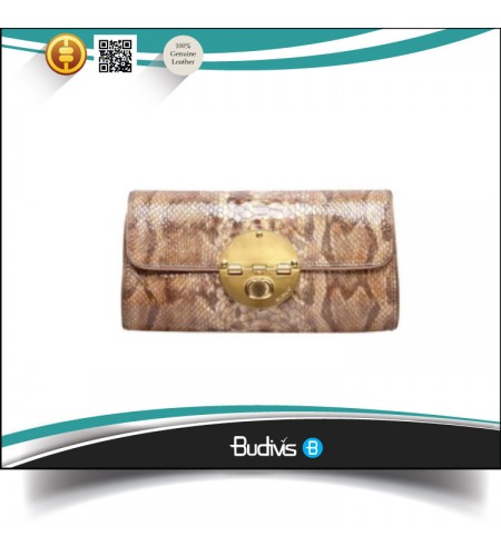 In Handmade For Sale Top Model Genuine Exotic Python Skin Handbag