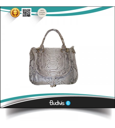 High Quality Genuine Exotic Leather Snake Handbag