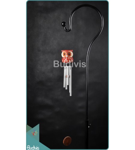 Owl Aluminium Wind Chimes Relaxing Sound