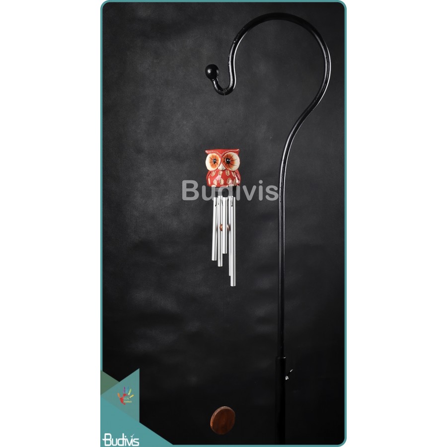 Owl Aluminium Wind Chimes Relaxing Sound