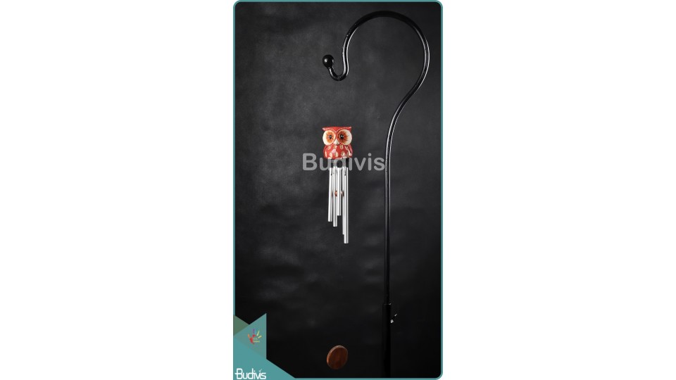 Owl Aluminium Wind Chimes Relaxing Sound