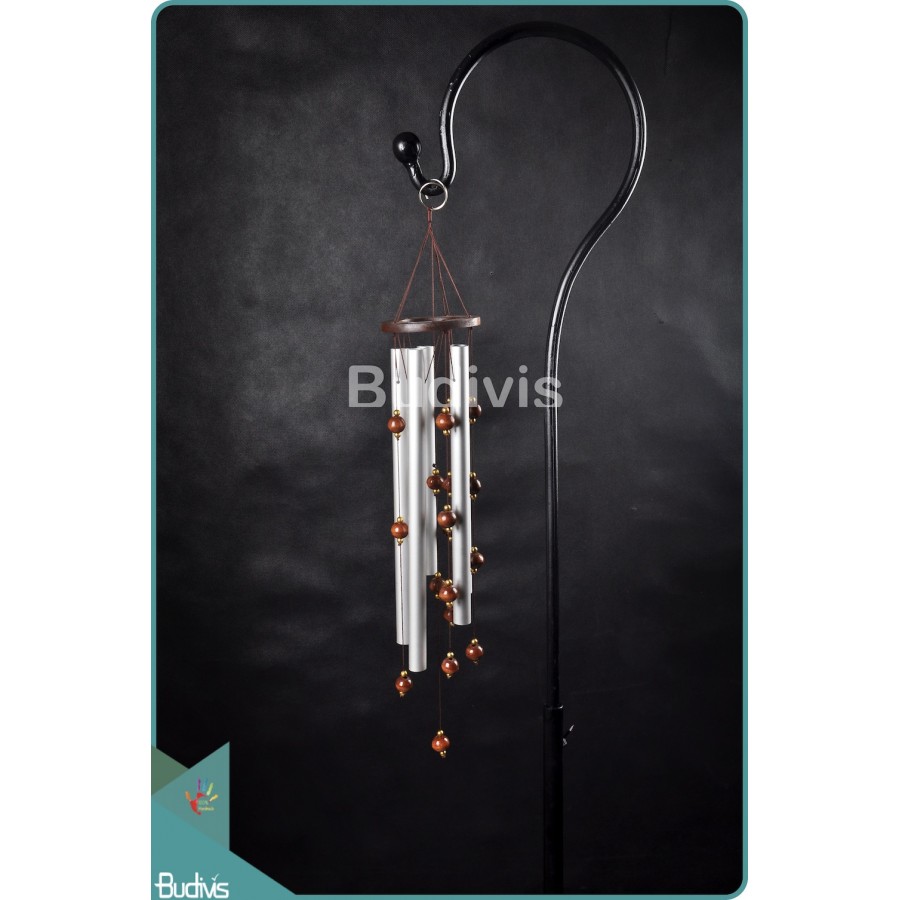 Classic Style Aluminium Wind Chimes With Wooden Balls Windcatcher