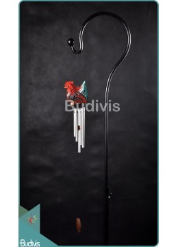 wholesale bali Relaxing Sound Rooster Aluminium Wind Chimes, Garden Decoration